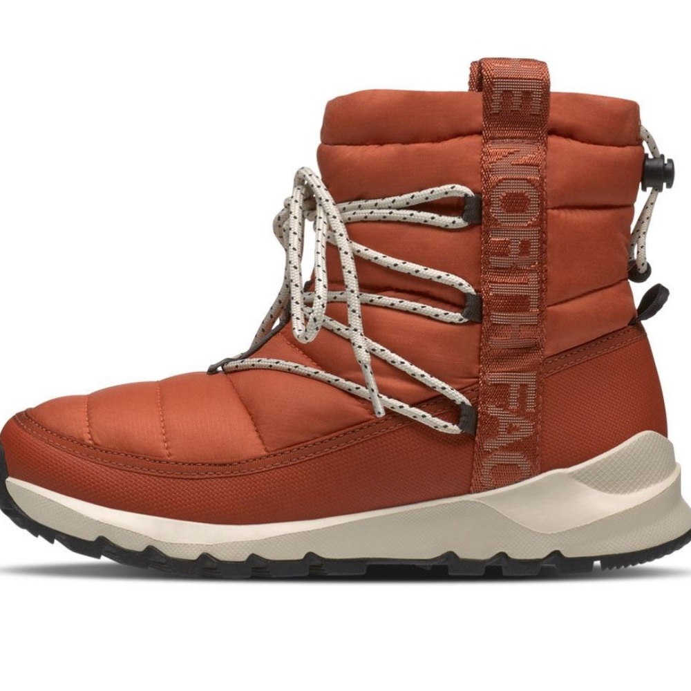The North Face Orange Winter Boots